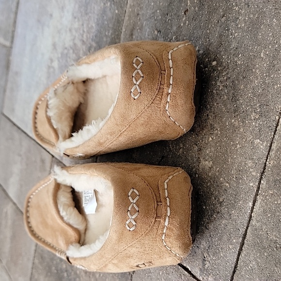 UGG Ansley Water Resistant Slipper Sz 8 Chestnut Brown Womens - Picture 4 of 10